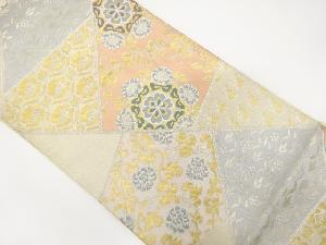 アンティーク　切りばめ風　名物裂織り出し袋帯（材料）